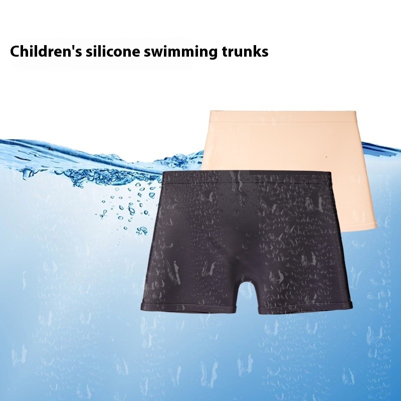 Swim Trunk Shorts - กางเกงว่ายน้ําซิลิโคนขนาดเล็กสแควร์ตัดชุดชั้นในว่ายน้ําความยืดหยุ่นสูงแห้งเร็วกางเกงขาสั้นสระว่ายน้ําชายหาดยืดหยุ่นสูงสีสันสดใส