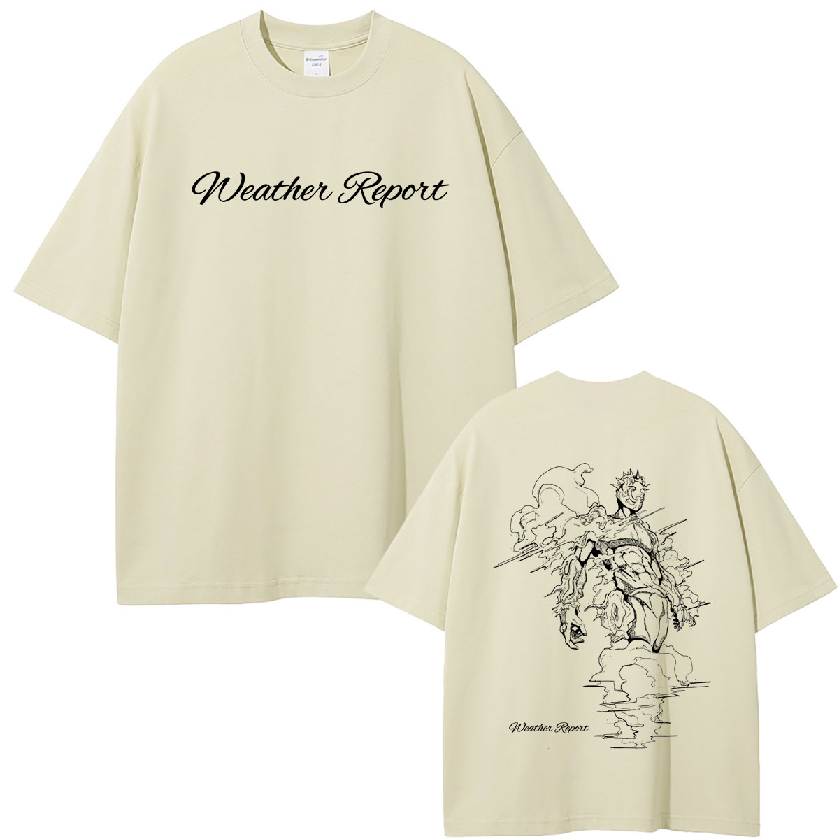 Men'S Fashion For Hot Weather - ขายร้อนอะนิเมะโจโจ้ บิสเซอเร แอดเวนเจอร์เสื้อยืดพยากรณ์อากาศกราฟิกเสื้อยืดเสื้อผู้ชายผู้หญิงมังงะแฟชั่นโอเวอร์ไซส์สตรีทแวร์