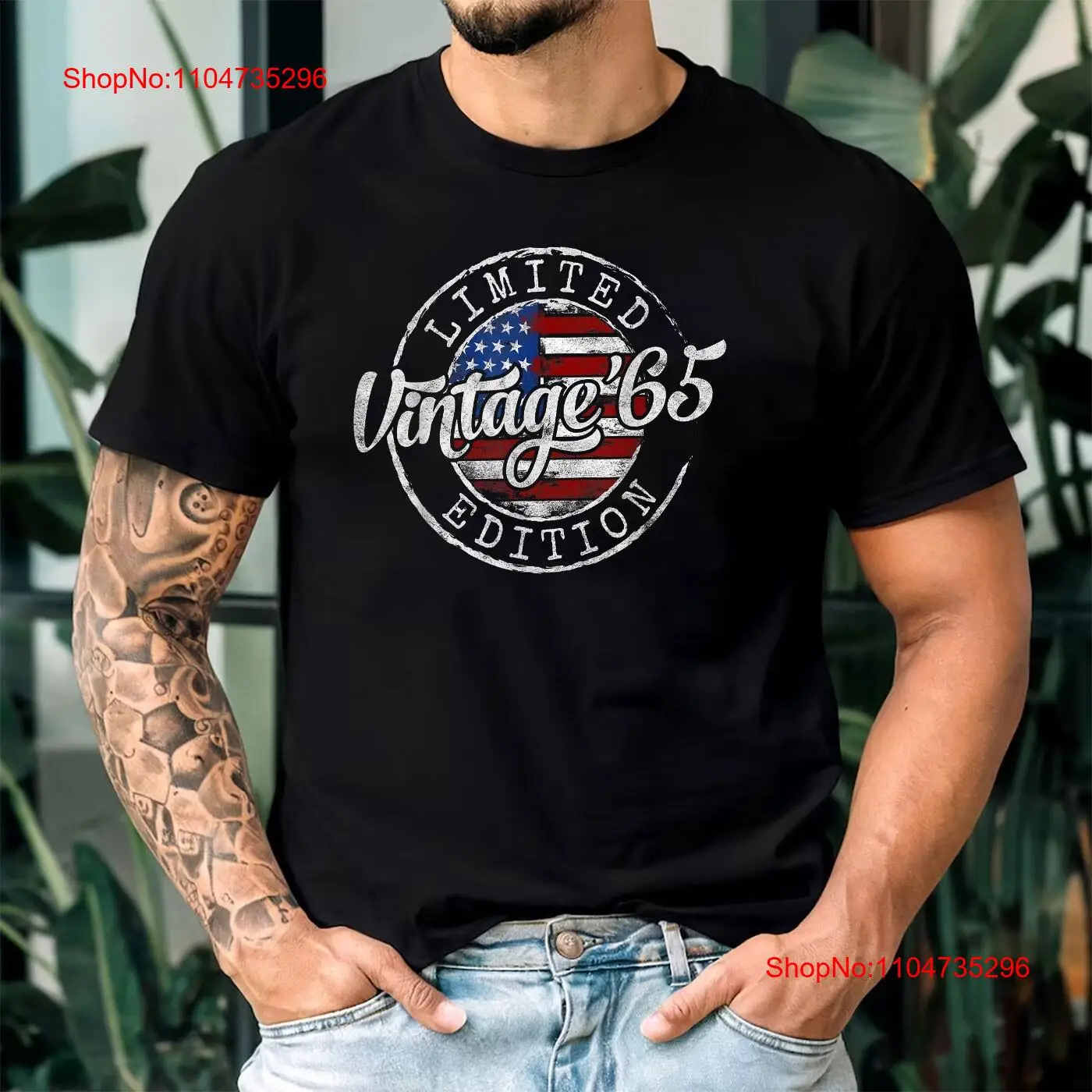 Men'S Fashion For 60 Year Old - Vintage 1965 60th Birthday Tเสื้อ 60