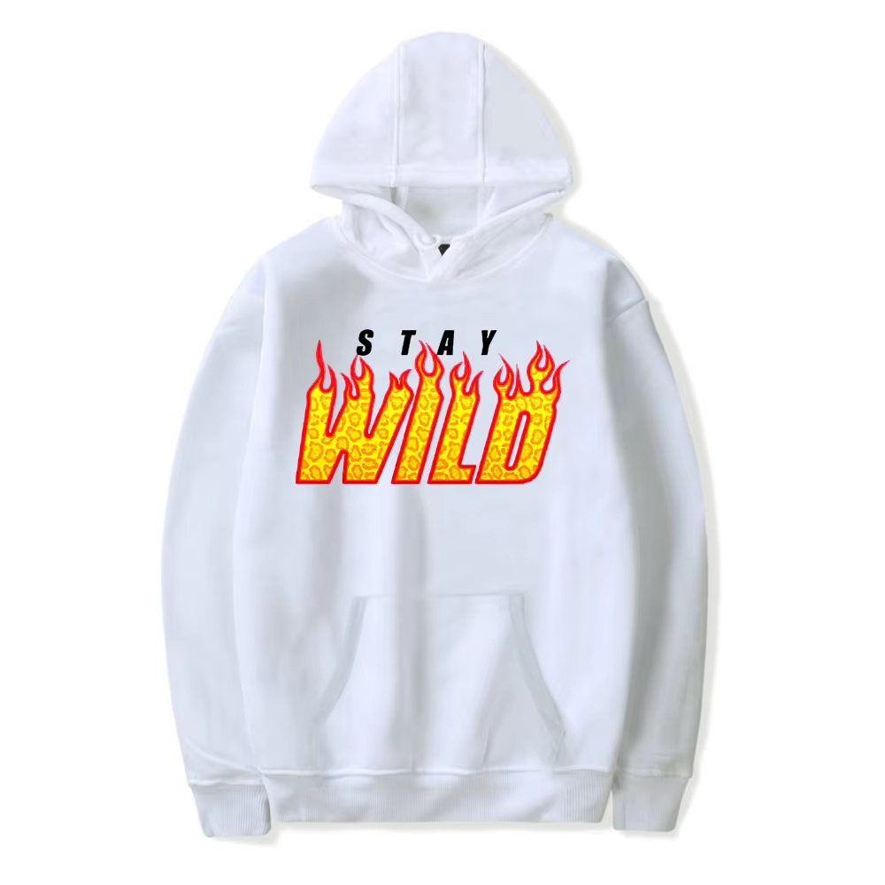 Men Fashion Youtuber - ฤดูใบไม้ผลิและฤดูใบไม้ร่วงผู้ชาย Ben Azelart Stay Mustang Hoodie