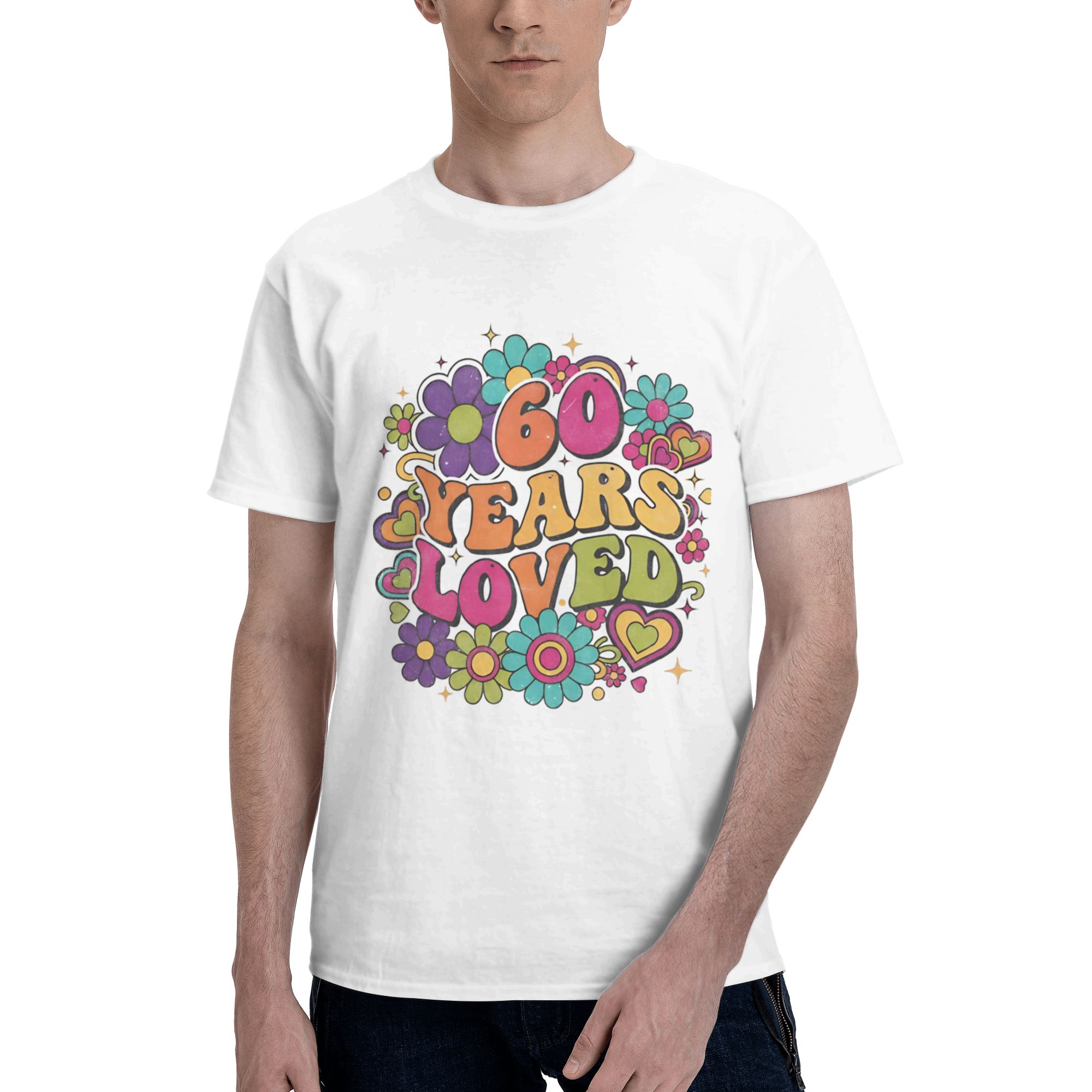 Men'S Fashion For 60 Year Old - เสื้อยืดผู้ชายอายุ 60 ปี ฉลองวันเกิด 60 ปี