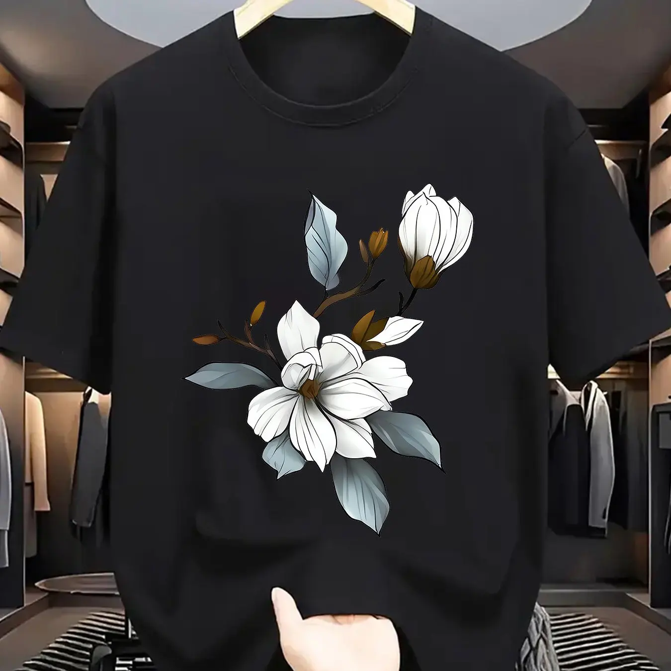 Men'S Fashion For Hot Weather - เสื้อยืดแขนสั้นพิมพ์ลายฤดูร้อนสำหรับผู้ชาย - เสื้อคอกลมลำลองระบายอากาศได้ดี แขนสั้นสำหรับฤดูร้อน เหมาะสำหรับสภาพอากาศร้อน
