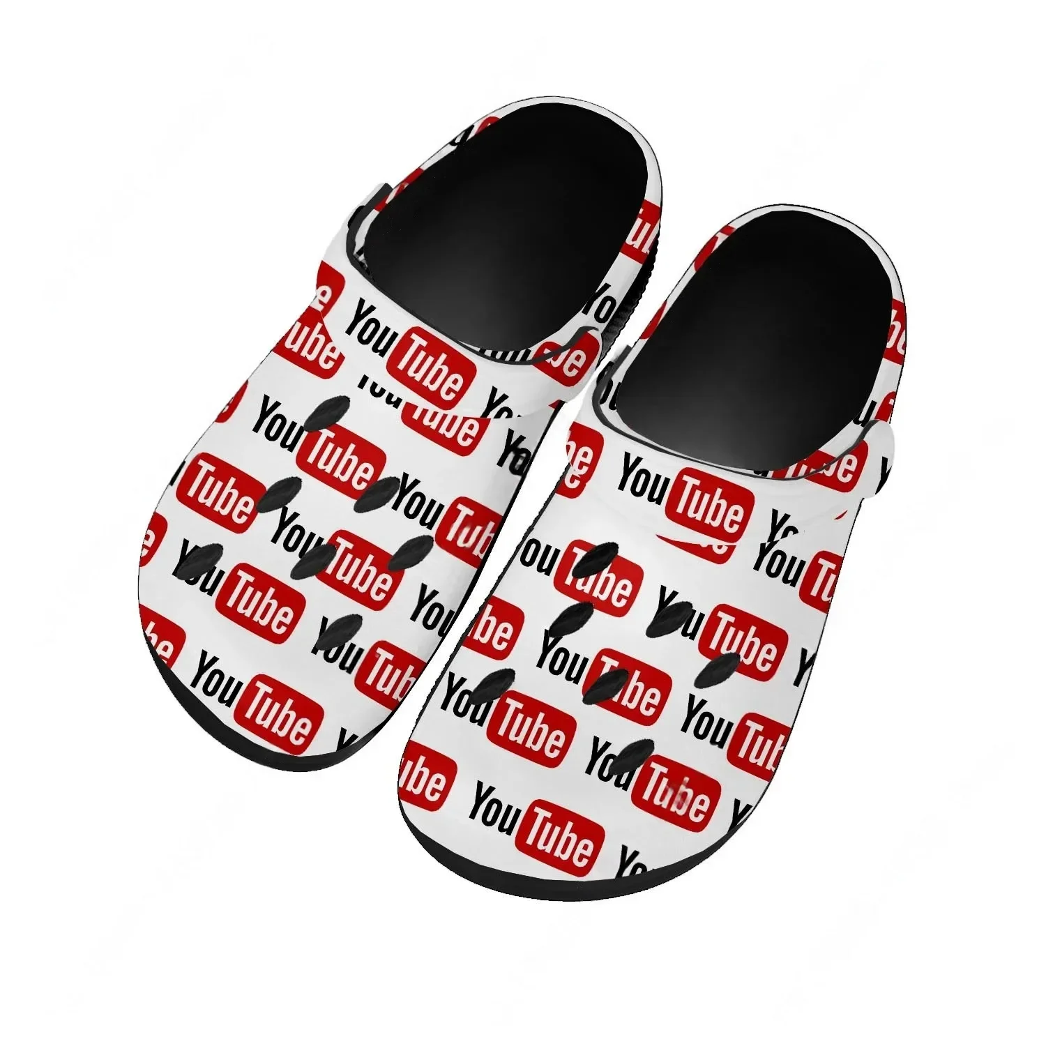 Men Fashion Youtuber - รองเท้าแตะยูทูบสำหรับผู้หญิง วัยรุ่น แฟชั่นใส่ในบ้าน รองเท้าใส่เล่นน้ำ คุณภาพสูง ระบายอากาศได้ดี