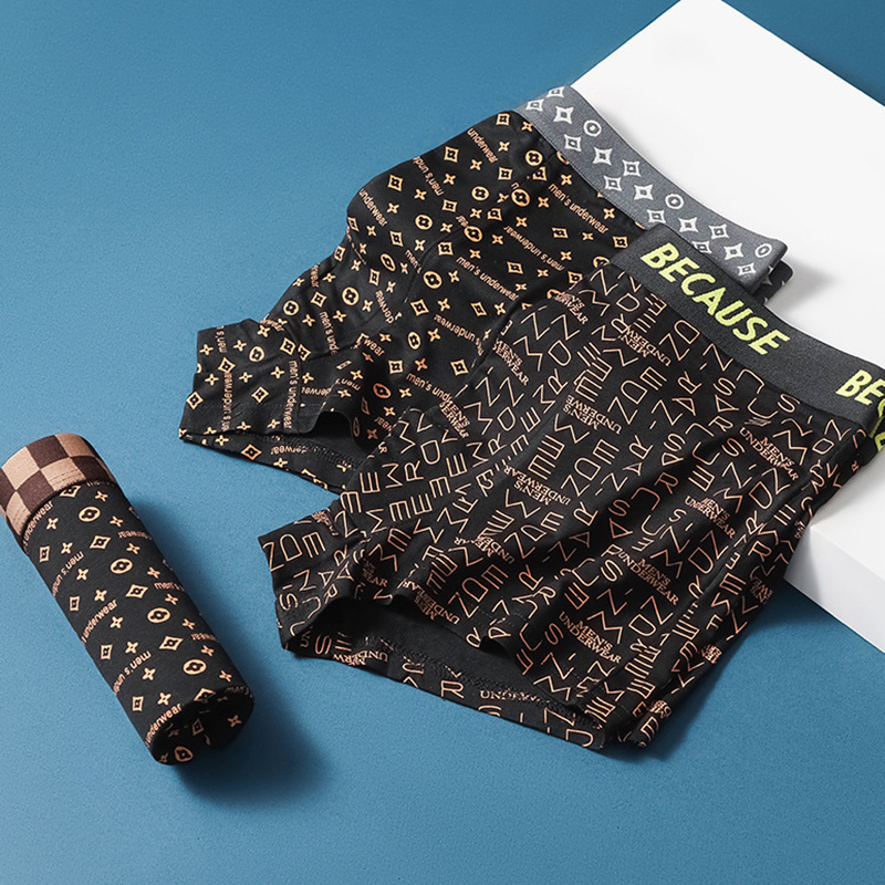 4 ชิ้น กางเกงชั้นในชาย กางเกงข - Men'S Fashion Lk บทวิจารณ์และราคา