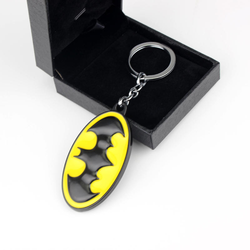 พวงกุญแจโลหะรูปวงรีสีดำและสีเห - Men'S Fashion Jewelry บทวิจารณ์และราคา
