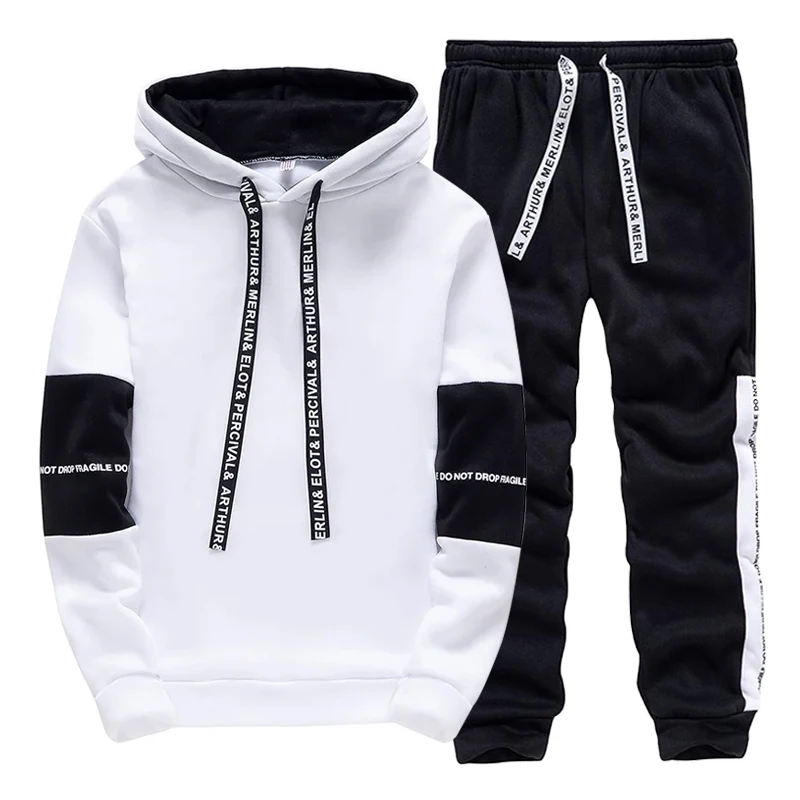 ชุดวอร์มผู้ชายสีขาวดำ แฟชั่นลำ - Men'S Winter Fashion บทวิจารณ์และราคา