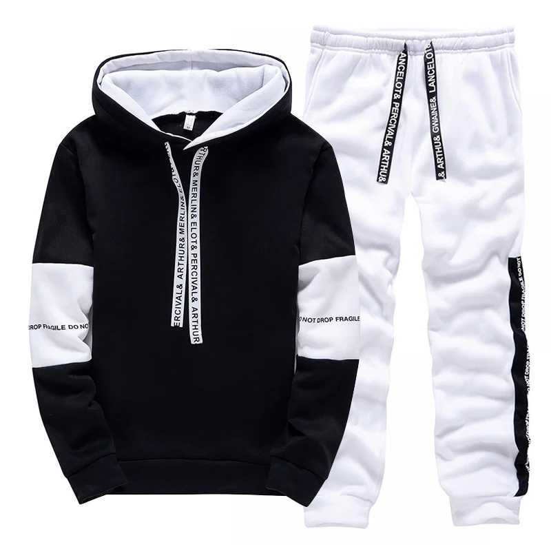 ชุดวอร์มผู้ชายสีขาวดำ แฟชั่นลำ - Men'S Winter Fashion บทวิจารณ์และราคา