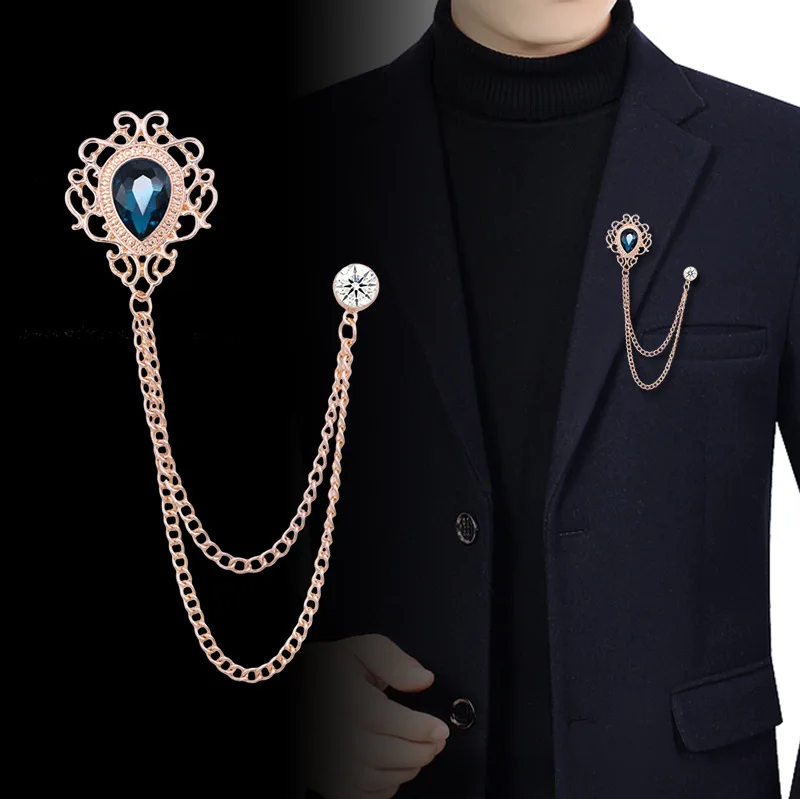 เข็มกลัดติดปกเสื้อแบบวินเทจประ - Men'S Fashion Jewelry บทวิจารณ์และราคา