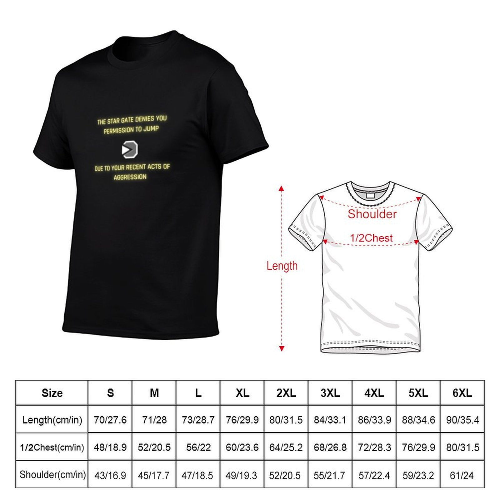 Aura Jump Denied Eve เสื้อยืดอ - Men'S Fashion Online บทวิจารณ์และราคา