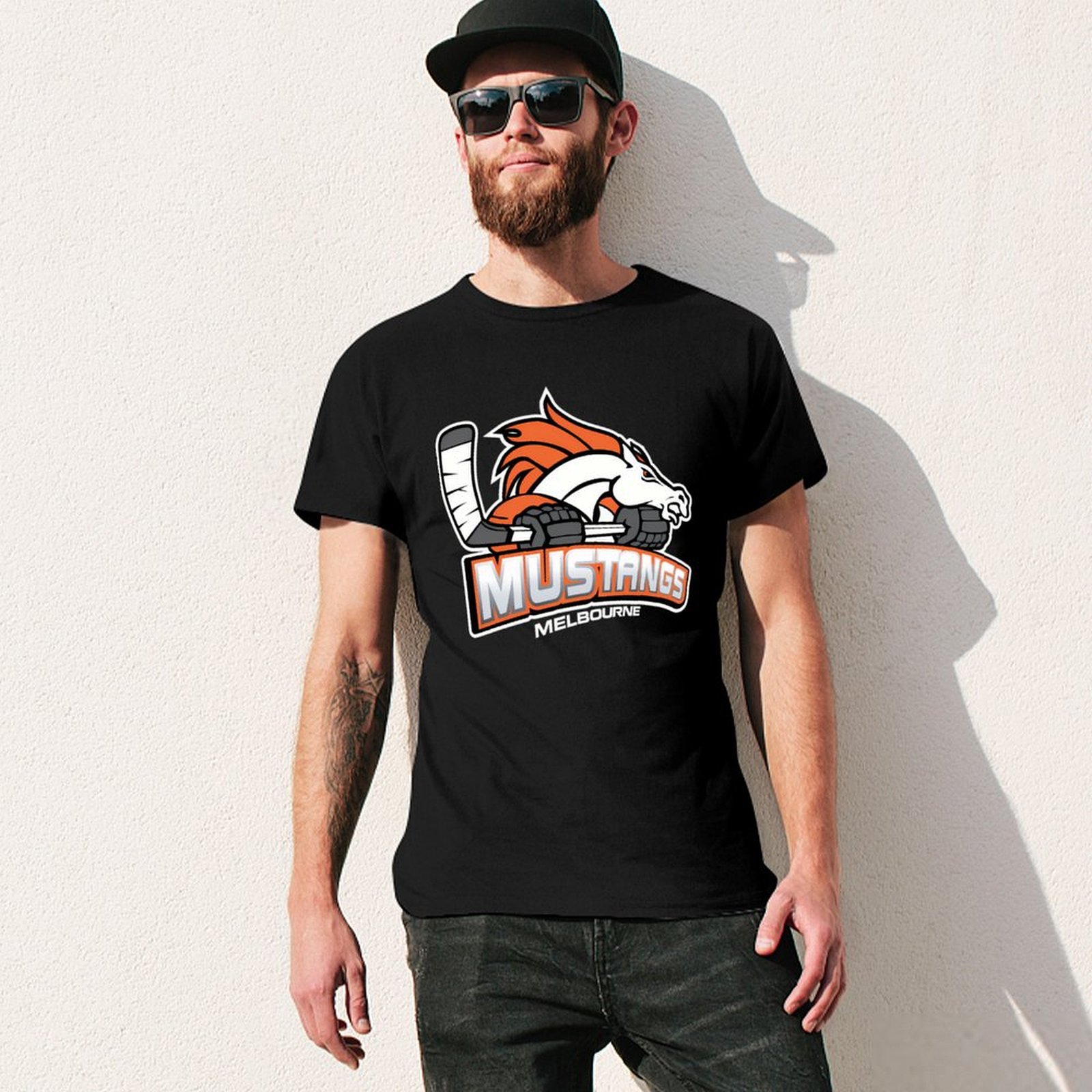 เมลเบิร์น มัสแตงส์เสื้อยืดโลโก - Mens Fashion Melbourne บทวิจารณ์และราคา