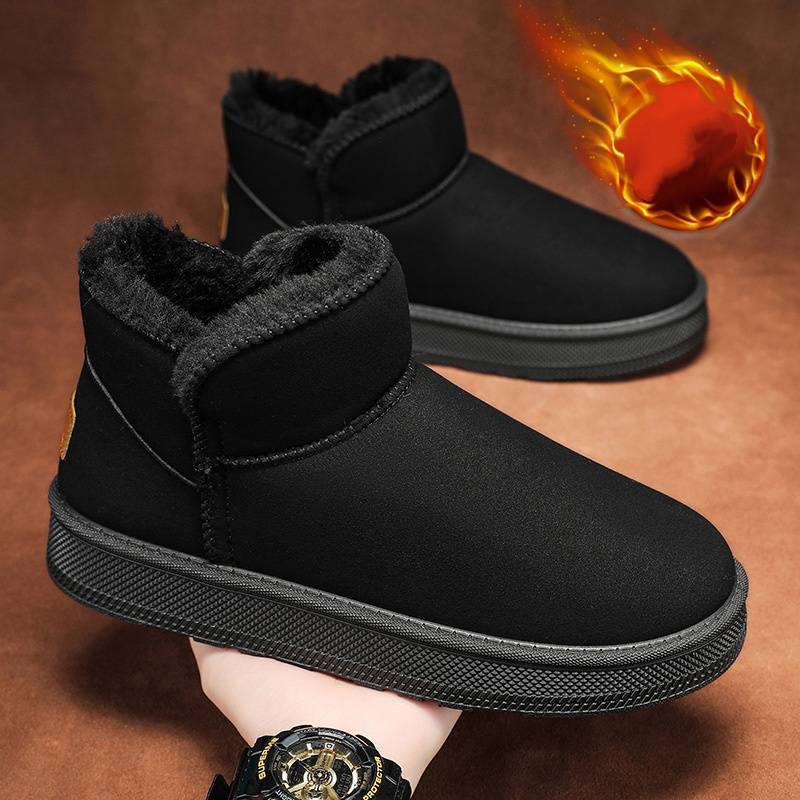 รองเท้าผ้าฝ้ายบุขนแกะสำหรับฤดู - Men'S Fashion Line บทวิจารณ์และราคา