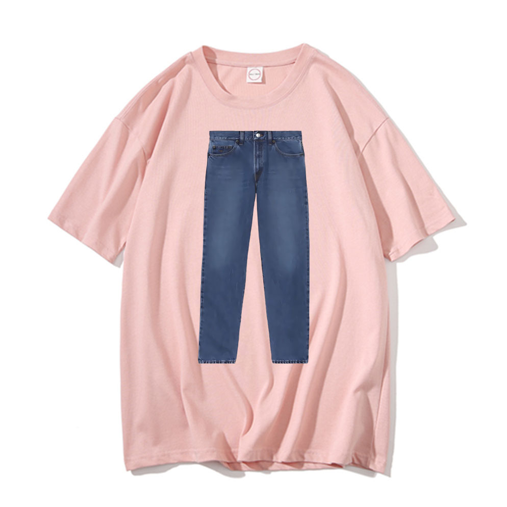 ตลกกางเกงยีนส์ Joke Meme TShir - Jeans Shirt Fashion For Men บทวิจารณ์และราคา
