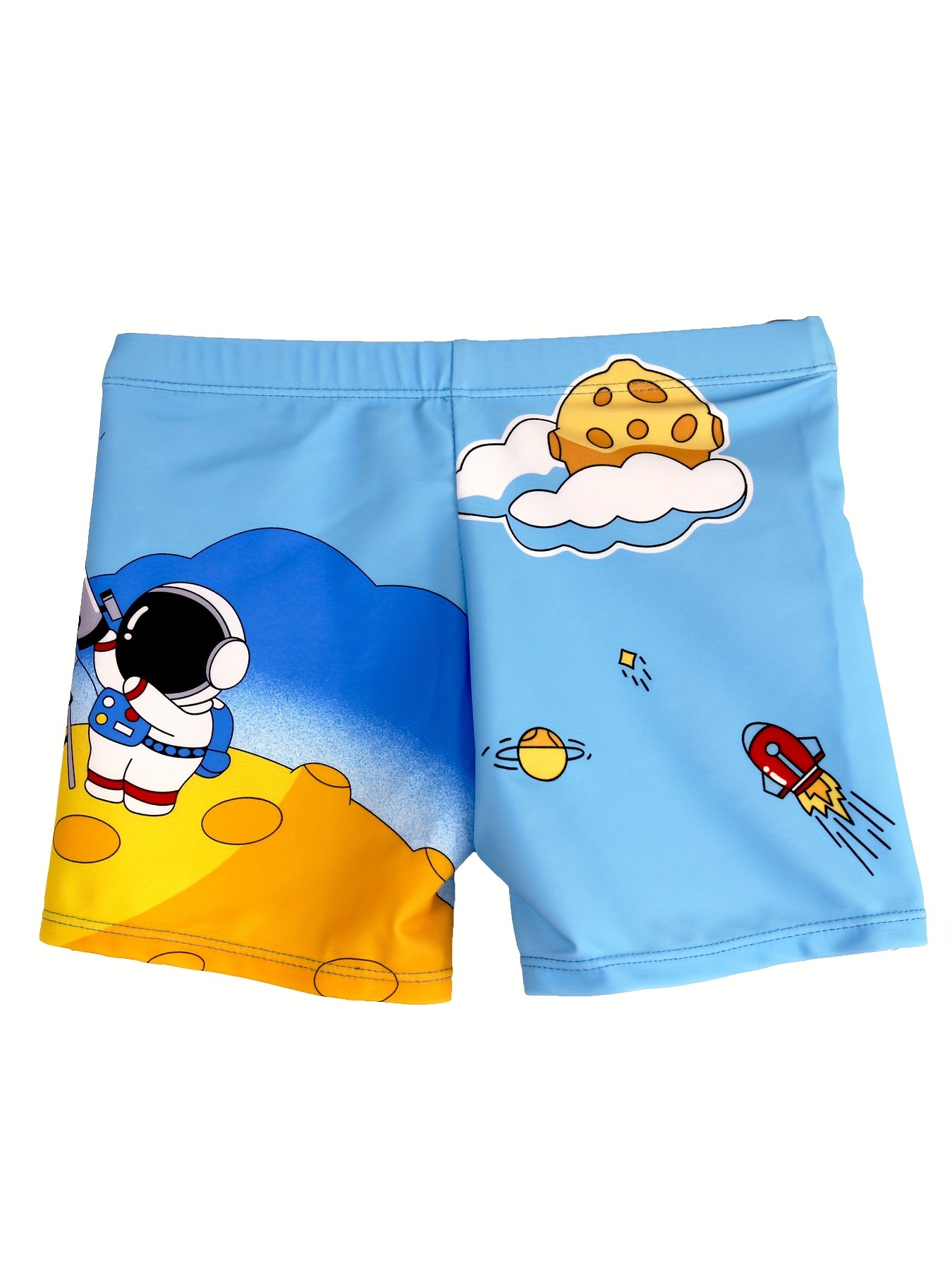 กางเกงว่ายน้ำแห้งเร็วลายการ์ตู - Swim Trunk Shorts บทวิจารณ์และราคา