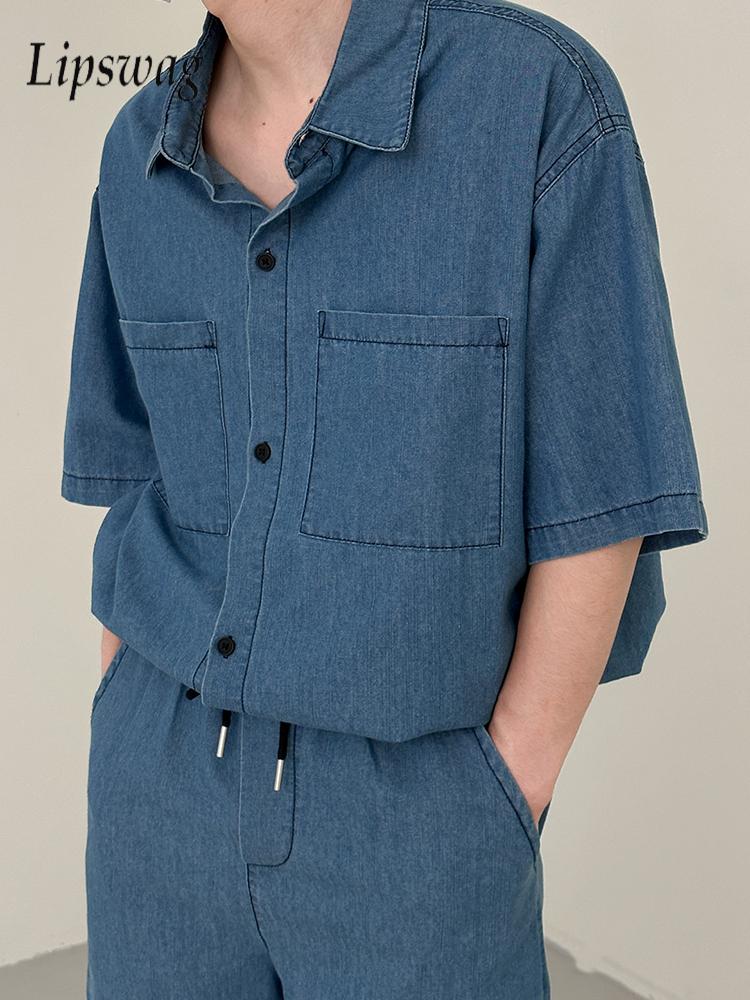 ชุดสตรีทแวร์วินเทจผู้ชาย ชุดยี - Jeans Shirt Fashion For Men บทวิจารณ์และราคา