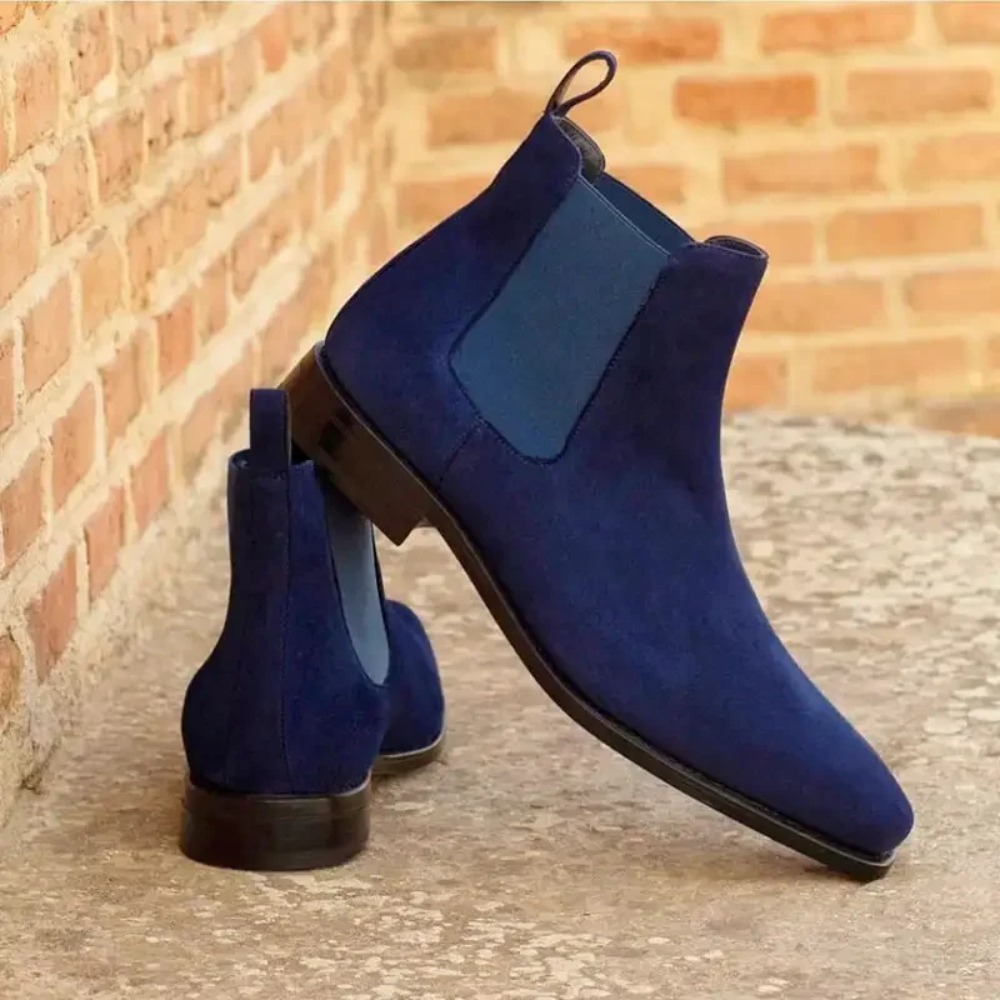 รองเท้าบูทเชลซีผู้ชาย สีน้ำเงิ - Men'S Fashion For 30 Year Olds บทวิจารณ์และราคา