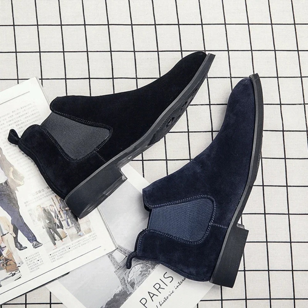 รองเท้าบูทเชลซีผู้ชาย สีน้ำเงิ - Men'S Fashion For 30 Year Olds บทวิจารณ์และราคา