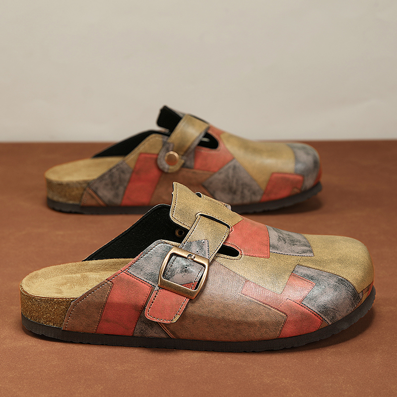 รองเท้าแตะแบบสวมเปิดส้นหนังแฟช - Men'S Fashion For 30 Year Olds บทวิจารณ์และราคา