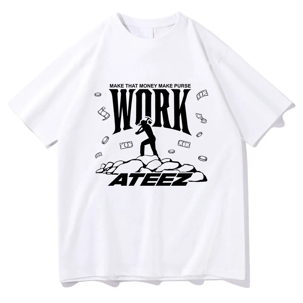Ateez ทํางานเวกเตอร์ T เสื้อแฟ - Men'S Fashion Aesthetics บทวิจารณ์และราคา