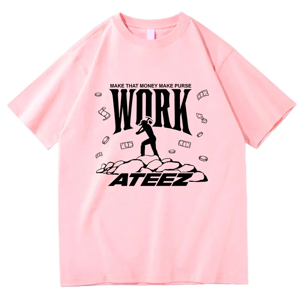 Ateez ทํางานเวกเตอร์ T เสื้อแฟ - Men'S Fashion Aesthetics บทวิจารณ์และราคา