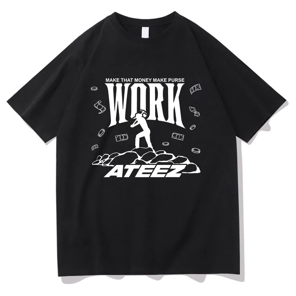 Ateez ทํางานเวกเตอร์ T เสื้อแฟ - Men'S Fashion Aesthetics บทวิจารณ์และราคา