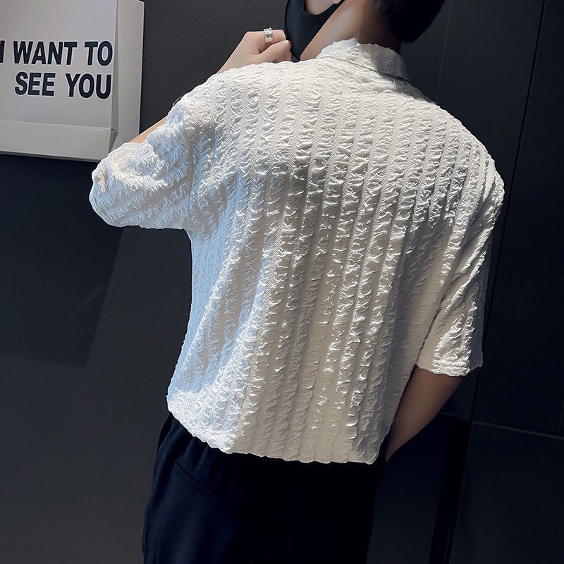 เสื้อเชิ้ตแขนสั้นคอสูงครึ่งตัว - Men'S Fashion For Hot Weather บทวิจารณ์และราคา