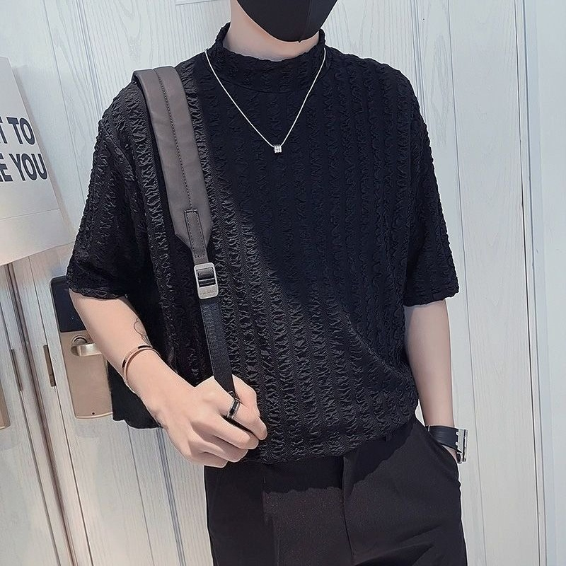 เสื้อเชิ้ตแขนสั้นคอสูงครึ่งตัว - Men'S Fashion For Hot Weather บทวิจารณ์และราคา