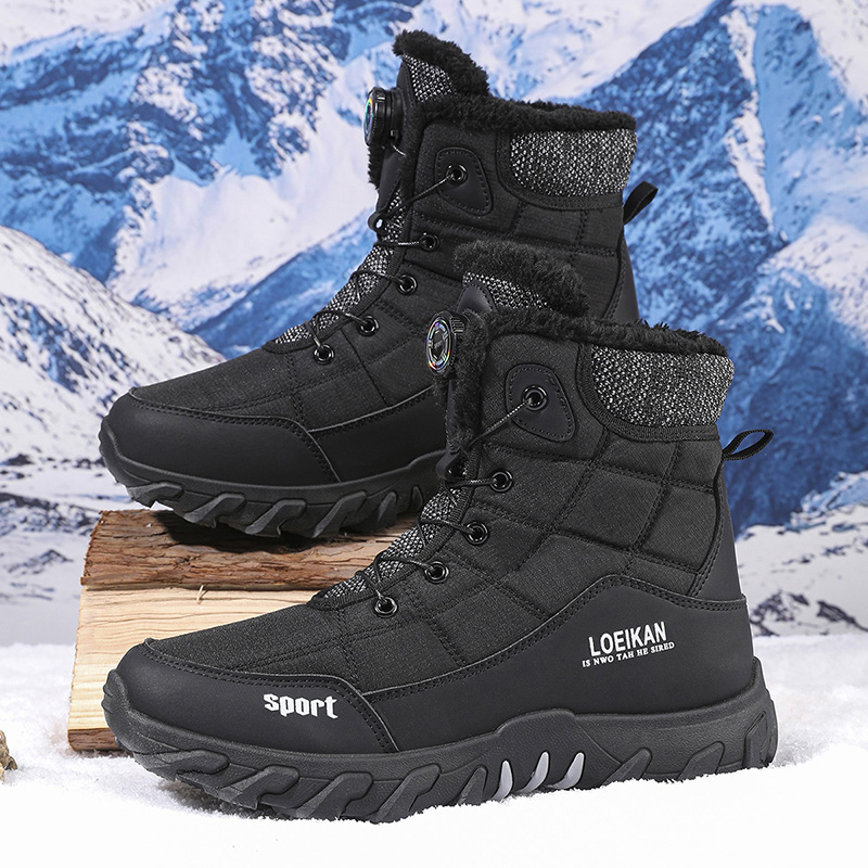รองเท้าบูทหิมะบุขนหนานุ่มสบายส - Men'S Fashion Line บทวิจารณ์และราคา