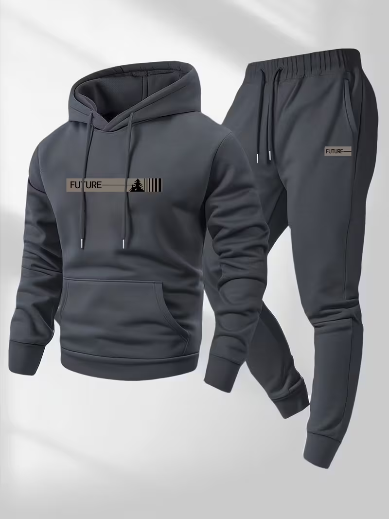 ชุดเซ็ตฮู้ดดี้และกางเกงขายาวพิ - Men'S Winter Fashion บทวิจารณ์และราคา