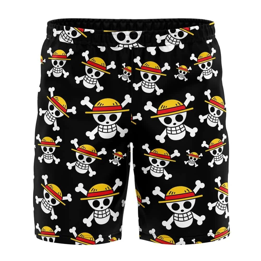 ผู้ชื่นชอบอนิเมะซีรีส์วันพีซ ผ - Swim Trunk Shorts บทวิจารณ์และราคา