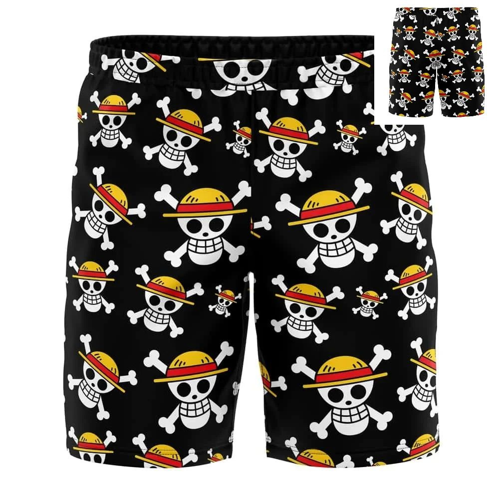 ผู้ชื่นชอบอนิเมะซีรีส์วันพีซ ผ - Swim Trunk Shorts บทวิจารณ์และราคา
