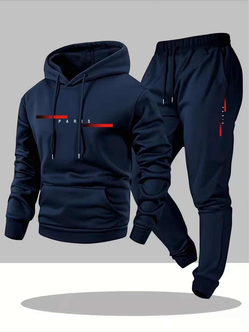 ชุดเซ็ตฮู้ดดี้และกางเกงขายาวพิ - Men'S Winter Fashion บทวิจารณ์และราคา