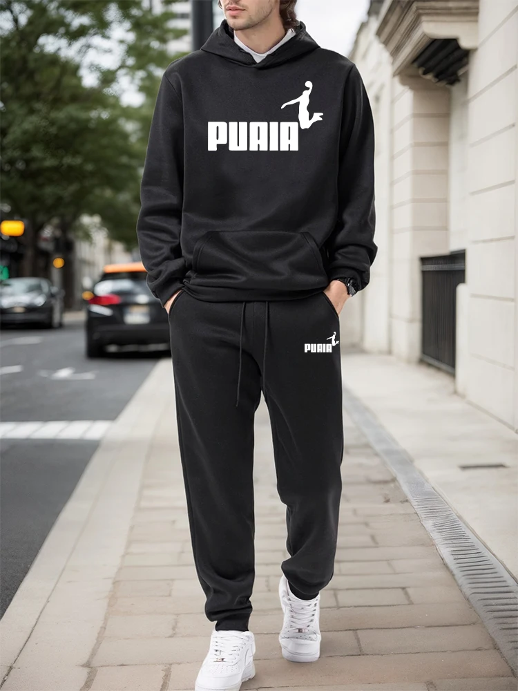 ชุดเซ็ตผู้ชาย/เสื้อฮู้ด/กางเกง - Men'S Winter Fashion บทวิจารณ์และราคา