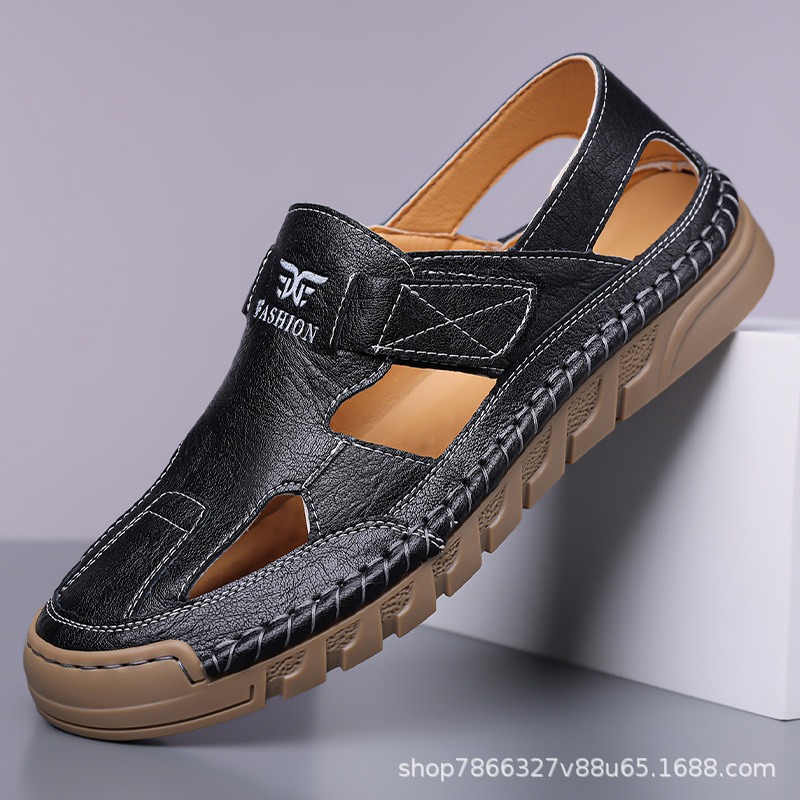รองเท้าแตะรัดส้นผู้ชายแบบเจาะร - Men'S Fashion Online บทวิจารณ์และราคา