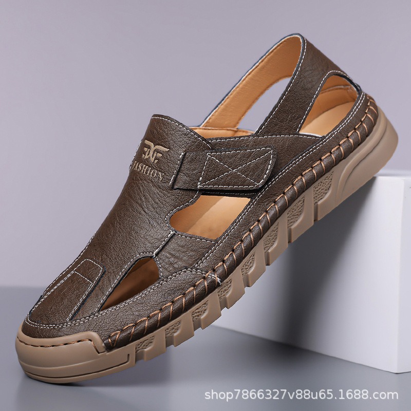 รองเท้าแตะรัดส้นผู้ชายแบบเจาะร - Men'S Fashion Online บทวิจารณ์และราคา