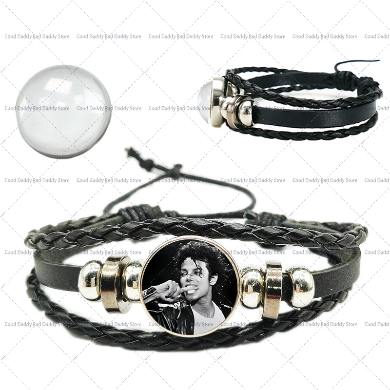 ไมเคิล แจ็คสัน สร้อยข้อมือถักเ - Men'S Fashion Jewelry บทวิจารณ์และราคา
