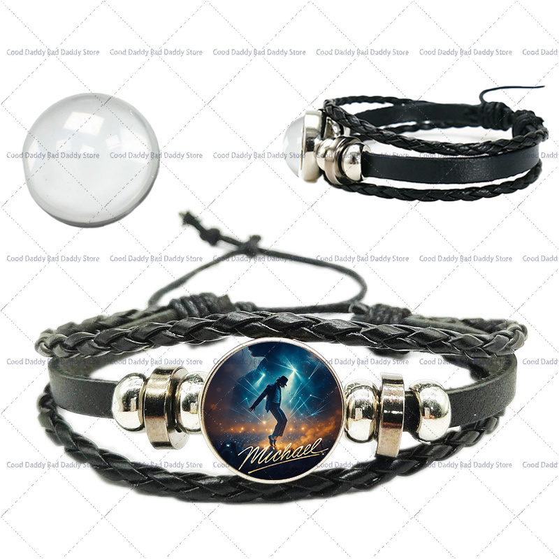 ไมเคิล แจ็คสัน สร้อยข้อมือถักเ - Men'S Fashion Jewelry บทวิจารณ์และราคา