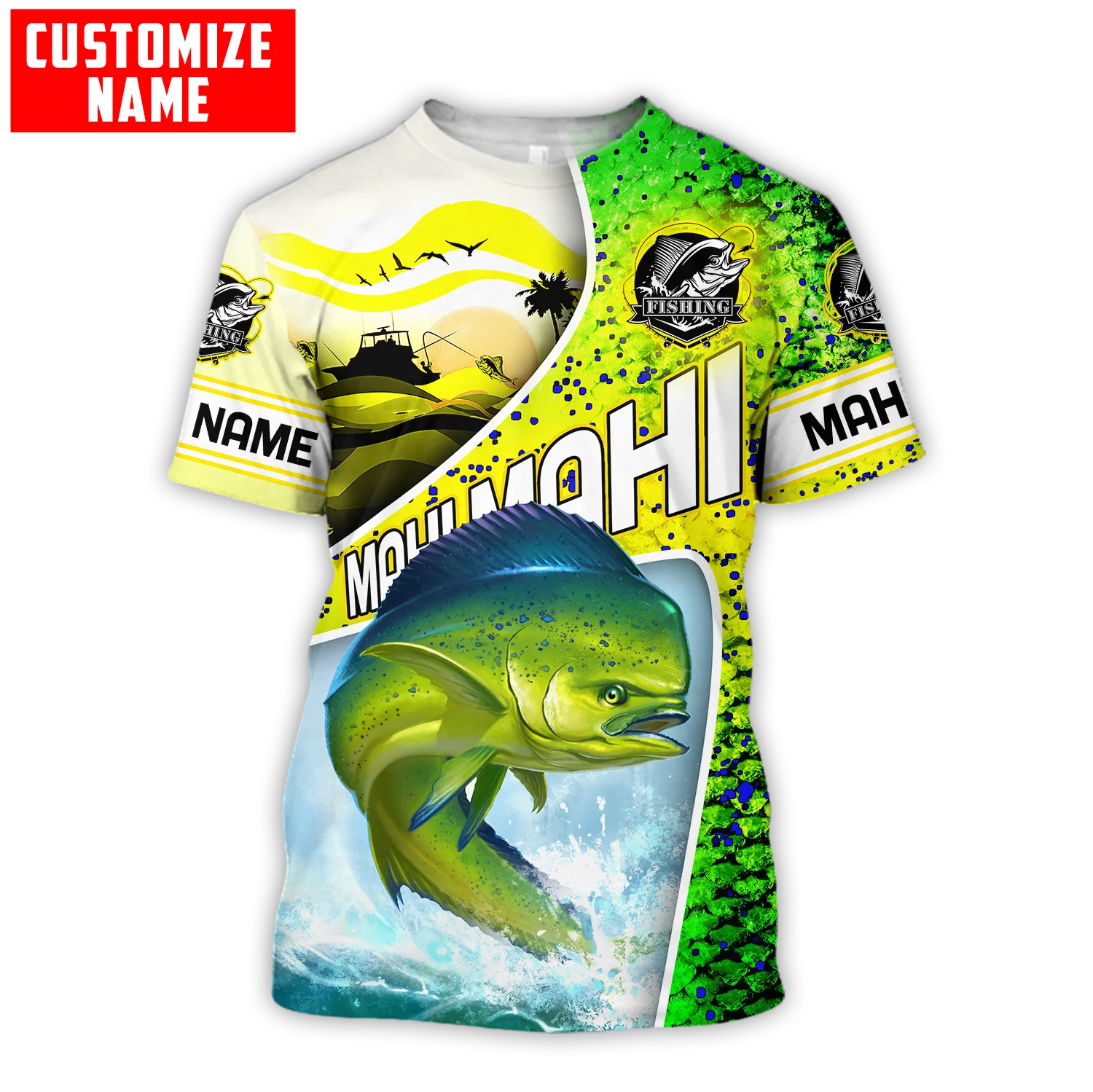 Custom ชื่อ Mahi-Mahi ตกปลาเคร - Men'S Fashion Names บทวิจารณ์และราคา