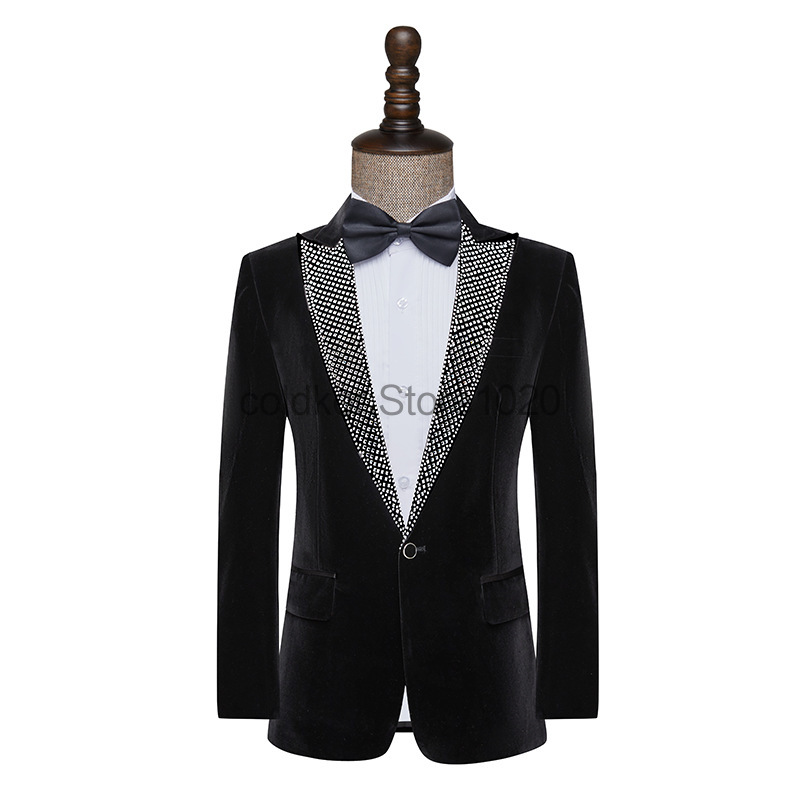 ผู้ชายใหม่หรูหราคริสตัลกํามะหย - Men'S Fashion Lk บทวิจารณ์และราคา