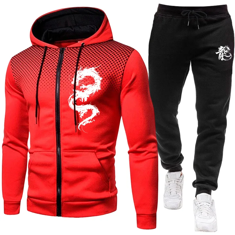 ชุดเซ็ตแฟชั่นลายพิมพ์มังกรปารี - Men'S Winter Fashion บทวิจารณ์และราคา