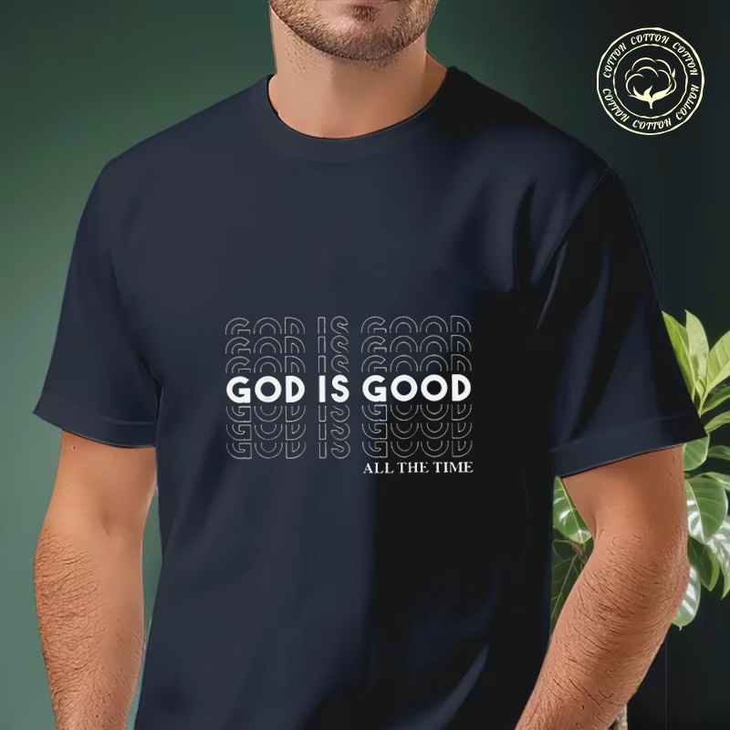 พระเจ้าคือความดี เสื้อยืดลายกร - Men'S Fashion Aesthetics บทวิจารณ์และราคา