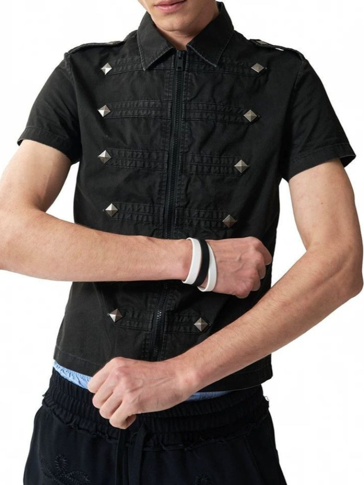 เสื้อยืดสไตล์วินเทจ Y2K ประดับ - Men'S Fashion Aesthetics บทวิจารณ์และราคา