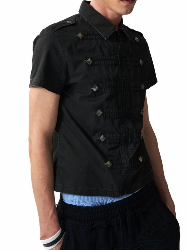 เสื้อยืดสไตล์วินเทจ Y2K ประดับ - Men'S Fashion Aesthetics บทวิจารณ์และราคา