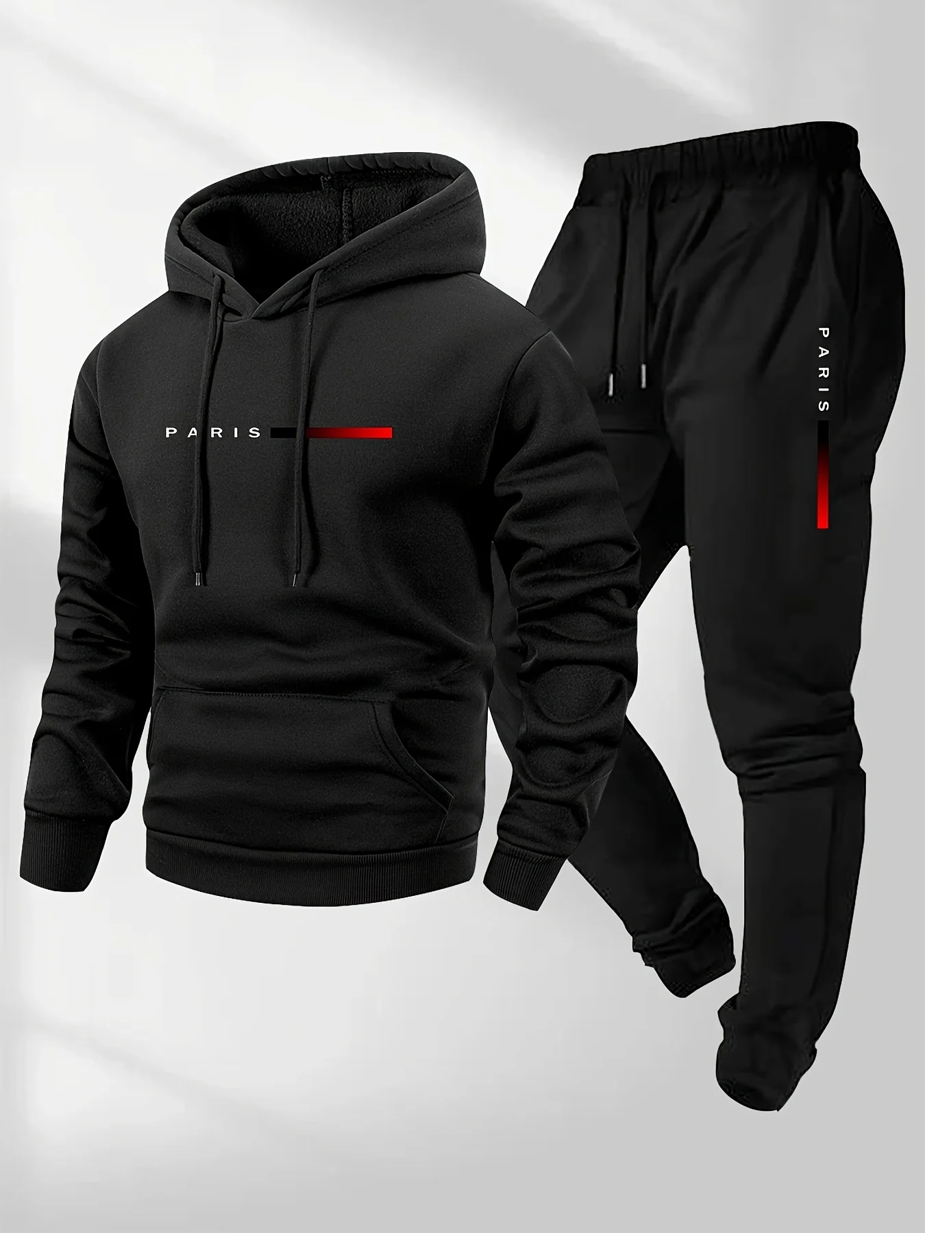ชุดกีฬาพิมพ์ลายตัวอักษรแฟชั่นส - Men'S Winter Fashion บทวิจารณ์และราคา