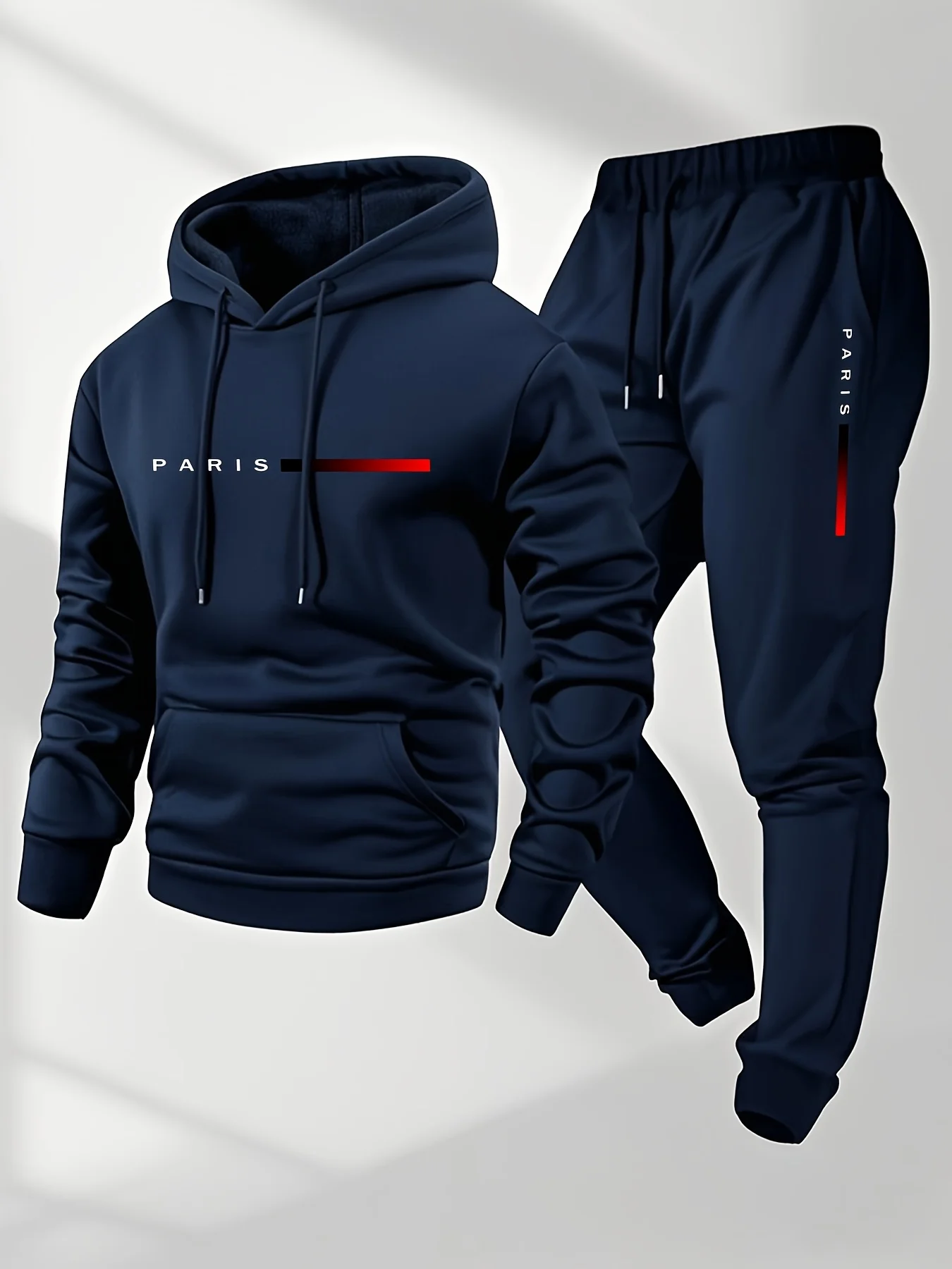 ชุดกีฬาพิมพ์ลายตัวอักษรแฟชั่นส - Men'S Winter Fashion บทวิจารณ์และราคา