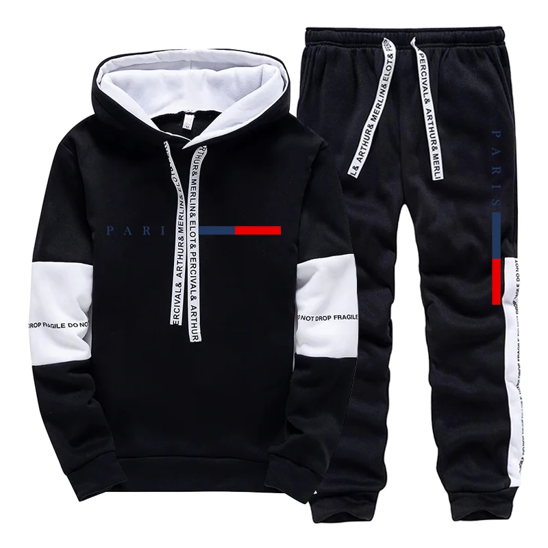 ชุดเซ็ตผู้ชาย/เสื้อฮู้ด/กางเกง - Men'S Winter Fashion บทวิจารณ์และราคา