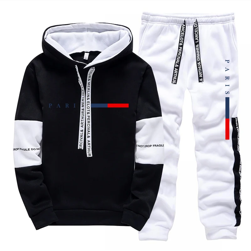 ชุดเซ็ตผู้ชาย/เสื้อฮู้ด/กางเกง - Men'S Winter Fashion บทวิจารณ์และราคา