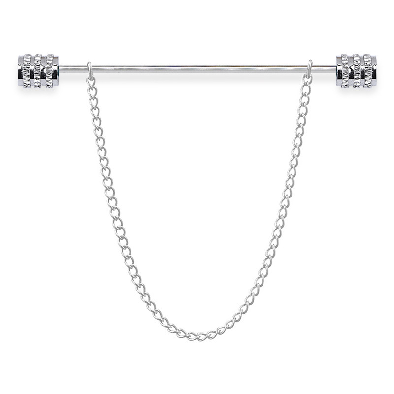 เข็มกลัดเสื้อเชิ้ตผู้ชายแบบใหม - Men'S Fashion Jewelry บทวิจารณ์และราคา