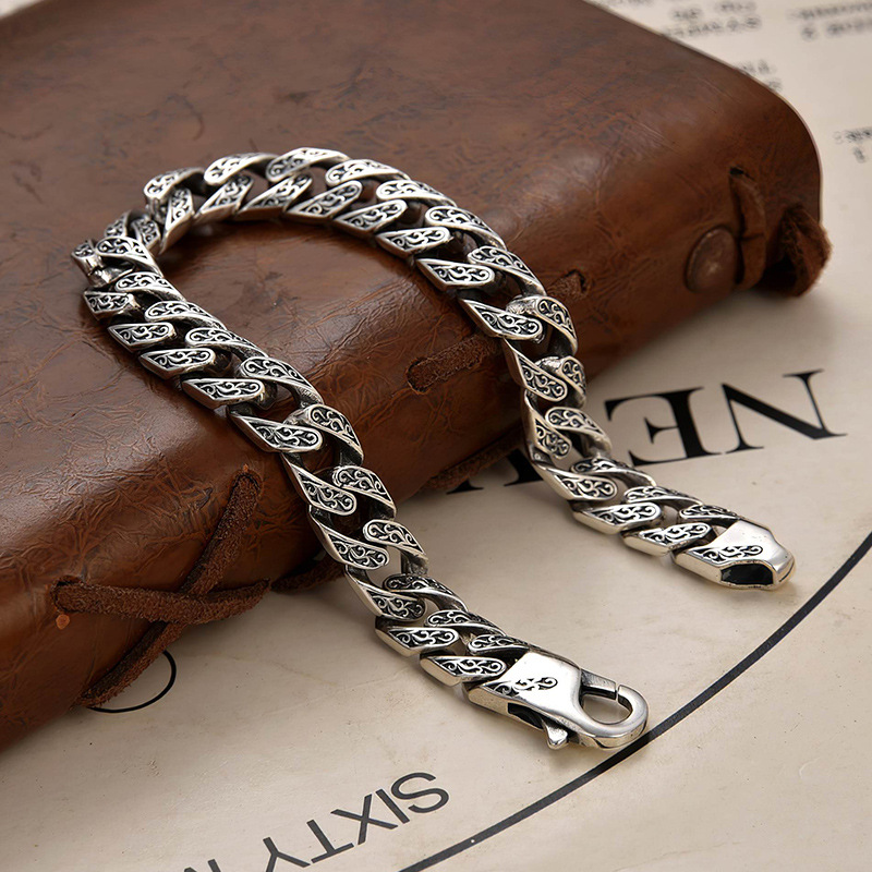 สร้อยข้อมือแบบโซ่คิวบาสไตล์อาห - Men'S Fashion Lk บทวิจารณ์และราคา