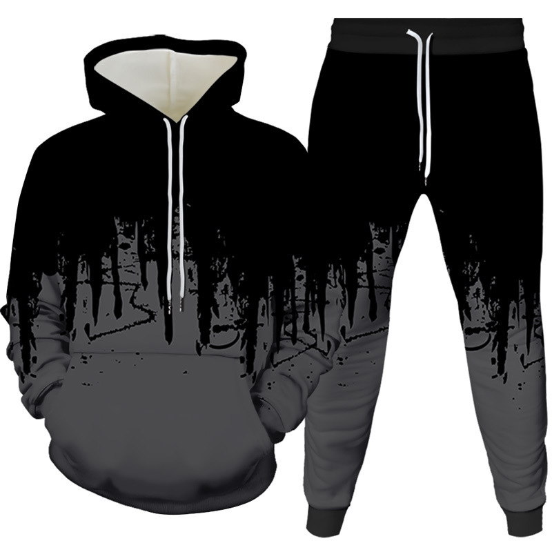 ชุดเซ็ตเสื้อฮู้ดดี้และกางเกงขา - Men'S Winter Fashion บทวิจารณ์และราคา